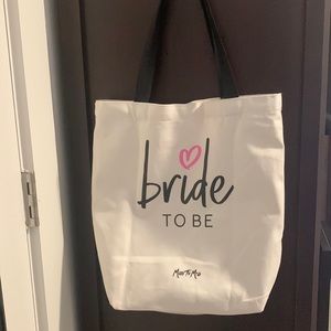BRIDE To Be Tote